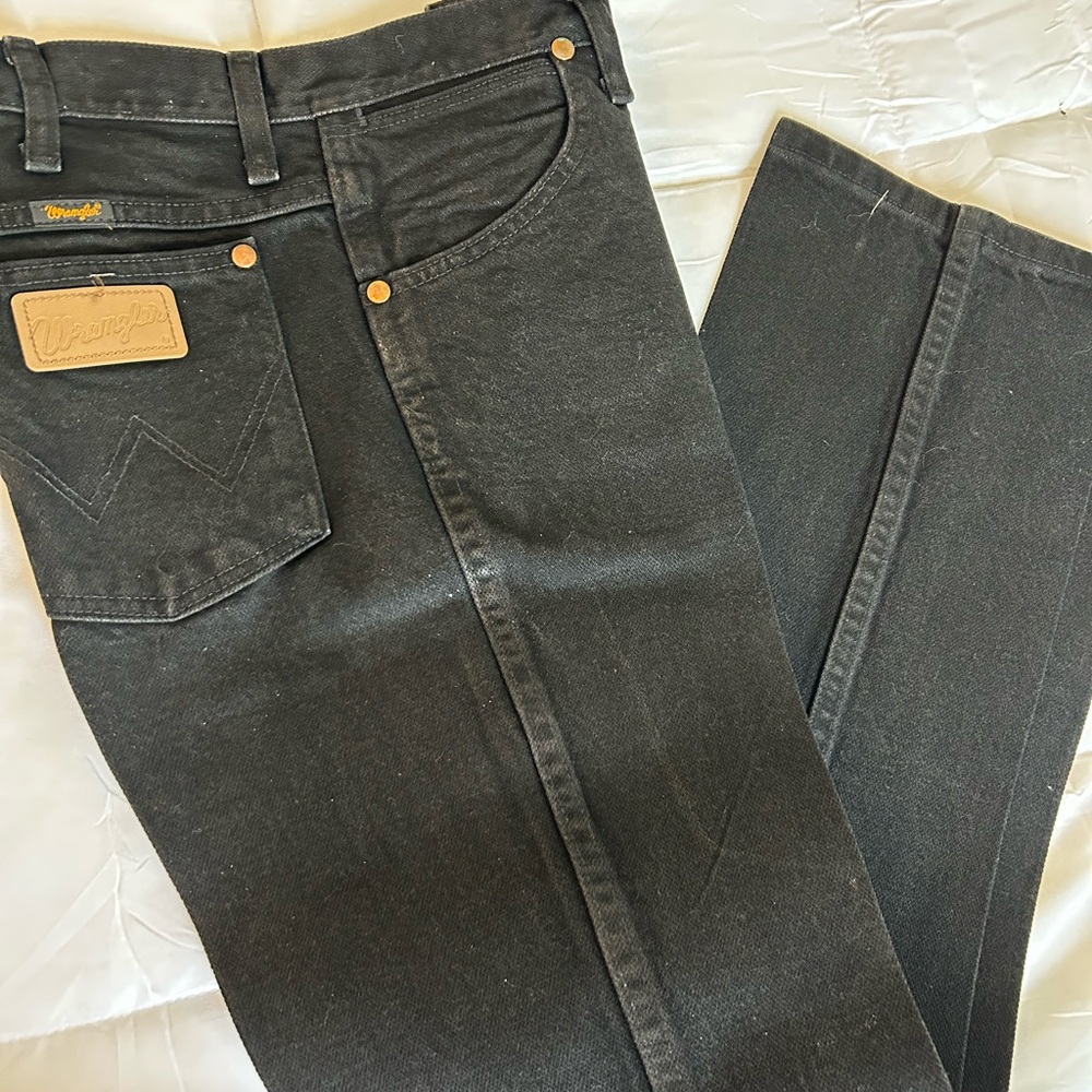 Vintage Wrangler Black Men's Jeans